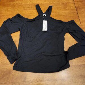 NWT Urban Outfitters Cutout Top L long sleeve top. C2